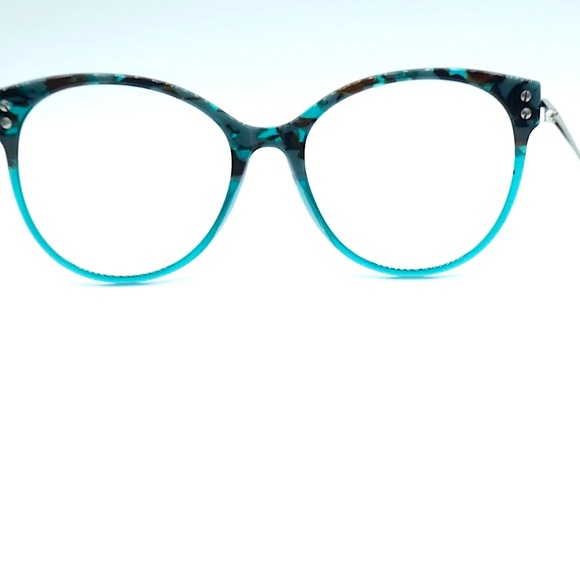 Tom Ford TF5770  Teal Havana 056 Pl Eyeglasses Frame 54-17-140 NEW AUTHENTIC 🎁🎁 - Picture 4 of 12